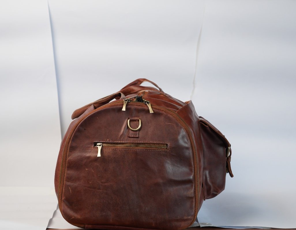 Weekender, cognac, view 3