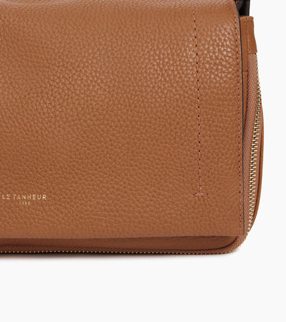 Petit sac bandoulière Aurore en cuir grainé