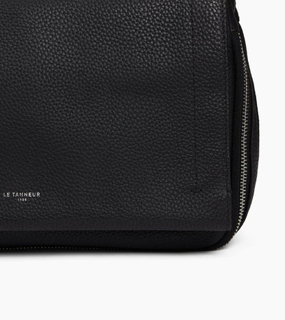 Sac bandoulière moyen modèle Aurore en cuir grainé