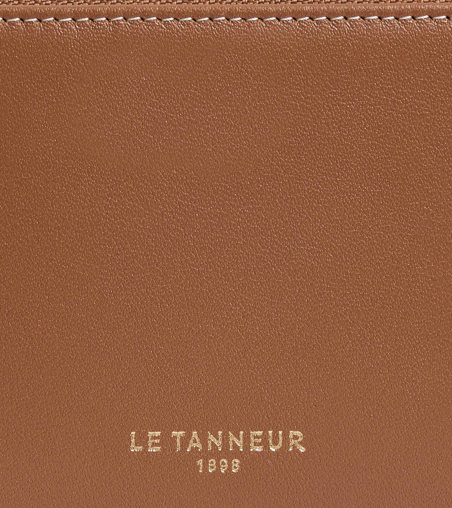 Porte monnaie zippé avec porte cartes amovible Albertine en cuir lisse