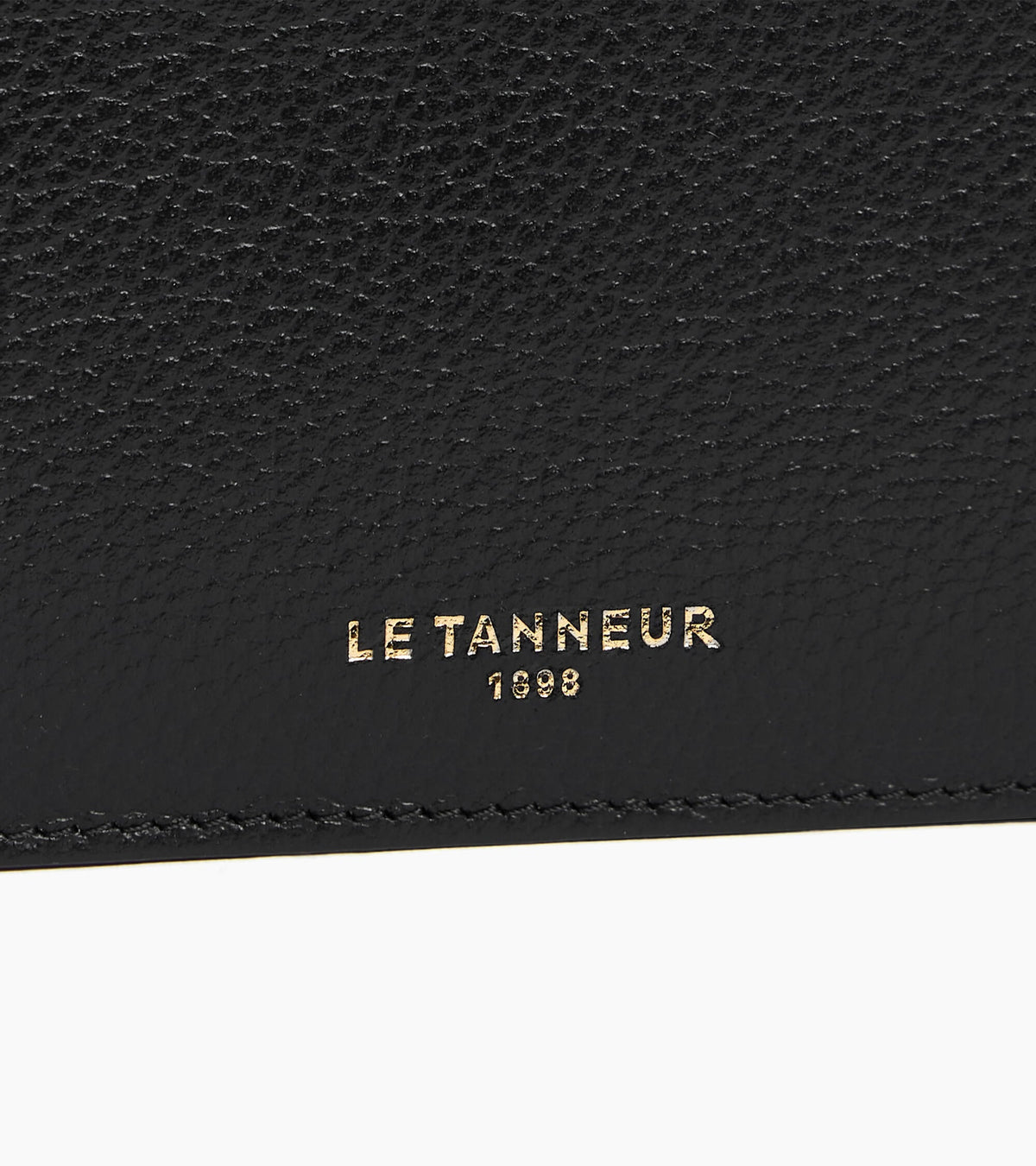 Porte cartes zippé Albertine en cuir grainé