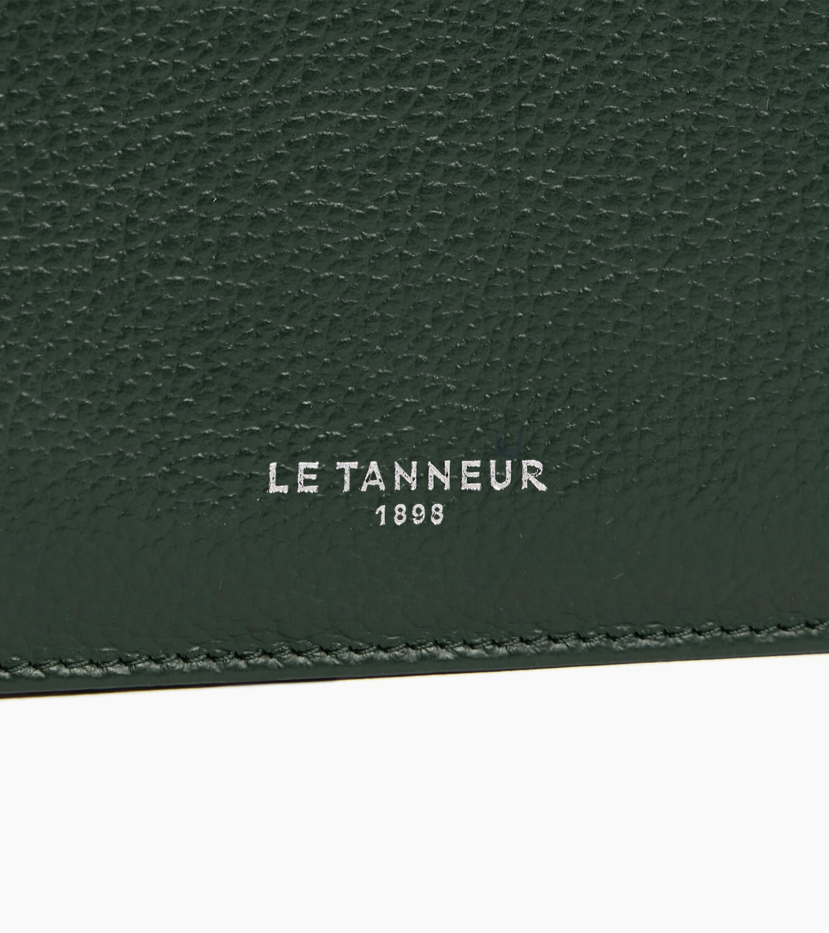 Porte cartes zippé Albertine en cuir grainé