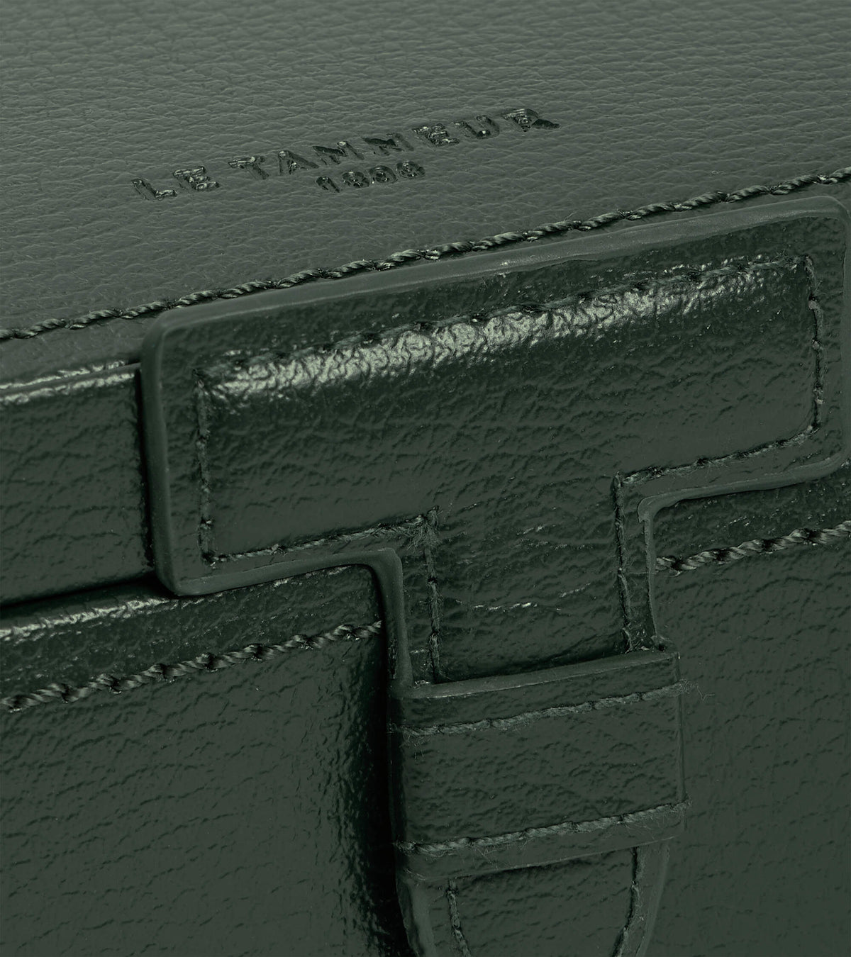 Coffret 5 montres en cuir grainé