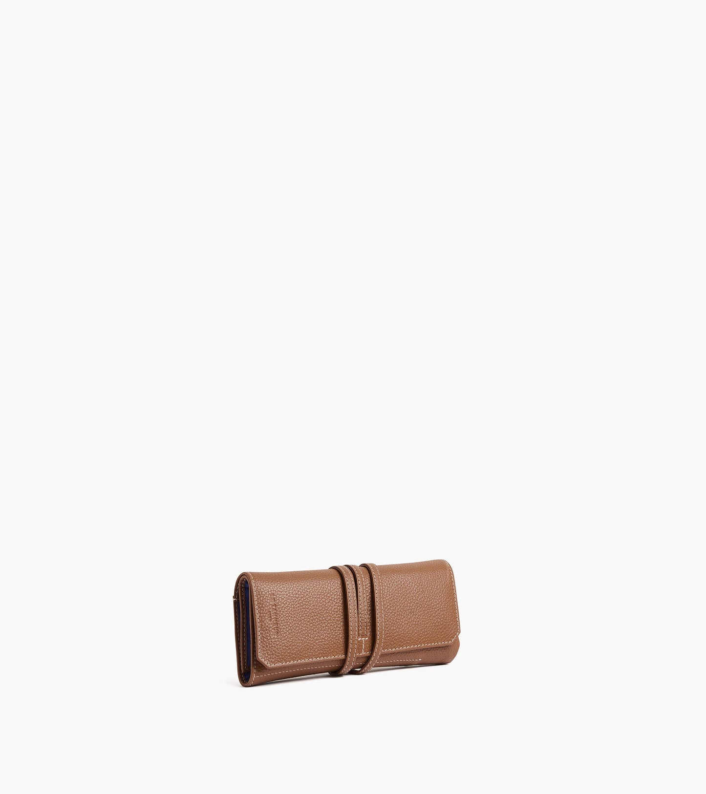 Coffret 3 montres de voyage en cuir grainé