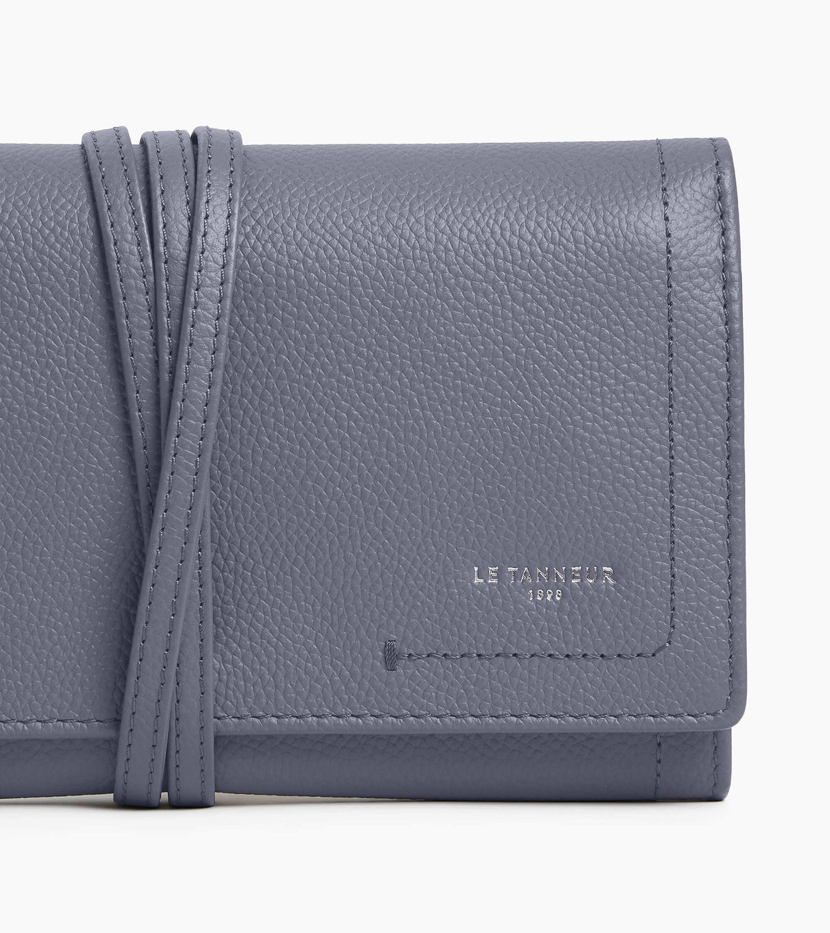 Coffret bijoux de voyage en cuir grainé