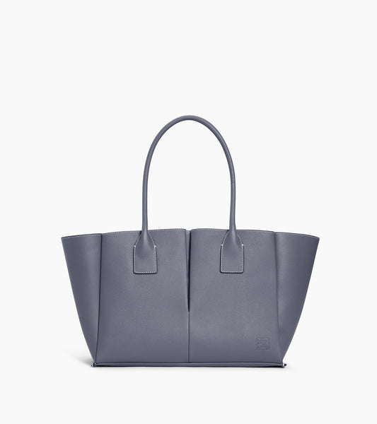 Grand sac cabas Elena en cuir grainé