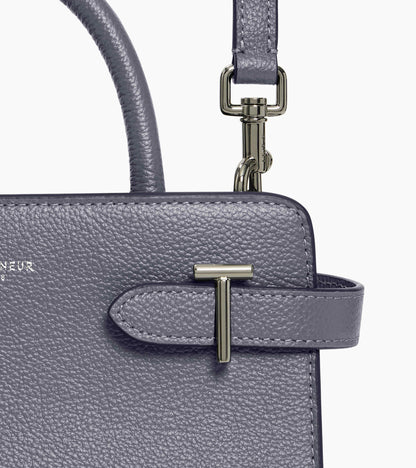 Petit sac à main Emilie en cuir grainé