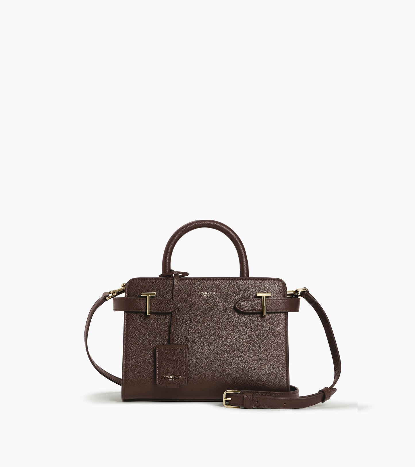 Petit sac à main Emilie en cuir grainé