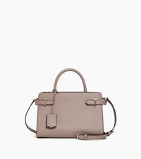 Sac à main moyen modèle Emilie en cuir grainé