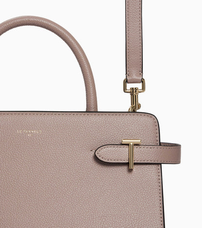 Sac à main moyen modèle Emilie en cuir grainé