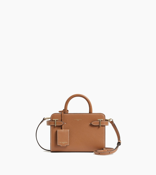Mini sac à main Emilie en cuir grainé