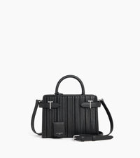 Petit sac à main Emilie en cuir tressé réemployé