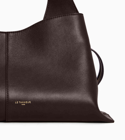 Petit sac à main Félicie en cuir lisse