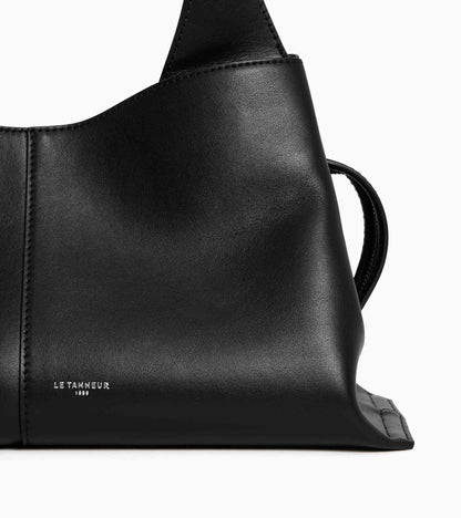 Petit sac à main Félicie en cuir lisse