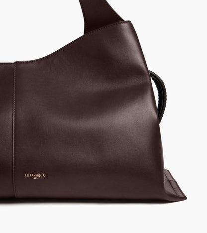 Sac cabas grand modèle Félicie en cuir lisse