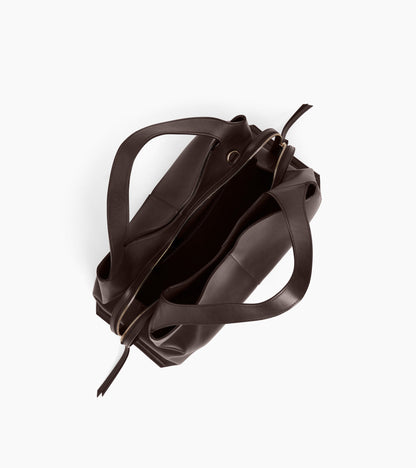 Sac cabas grand modèle Félicie en cuir lisse
