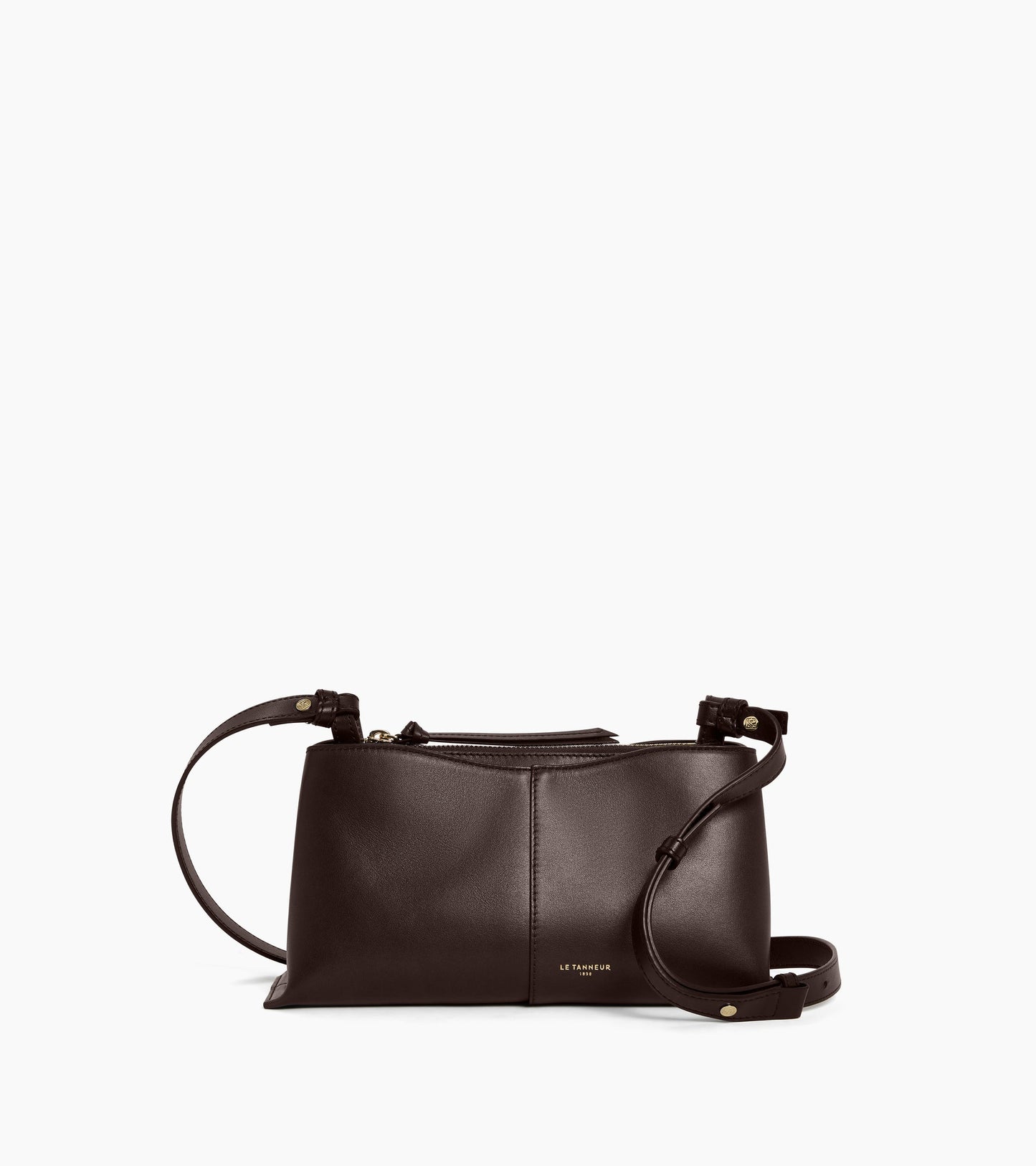 Petit sac bandoulière Félicie en cuir lisse