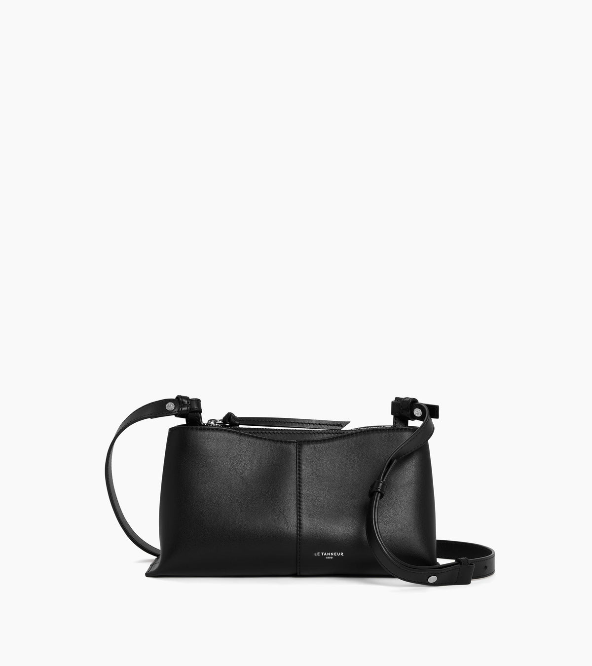 Petit sac bandoulière Félicie en cuir lisse