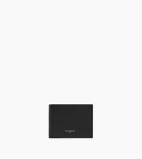 Portefeuille zippé horizontal Lucien en cuir grainé
