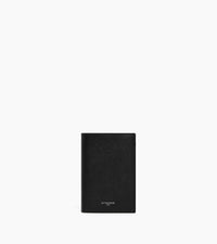 Portefeuille vertical moyen modèle zippé 2 volets Lucien en cuir grainé