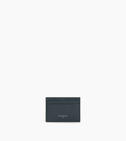 Porte cartes Lucien en cuir grainé
