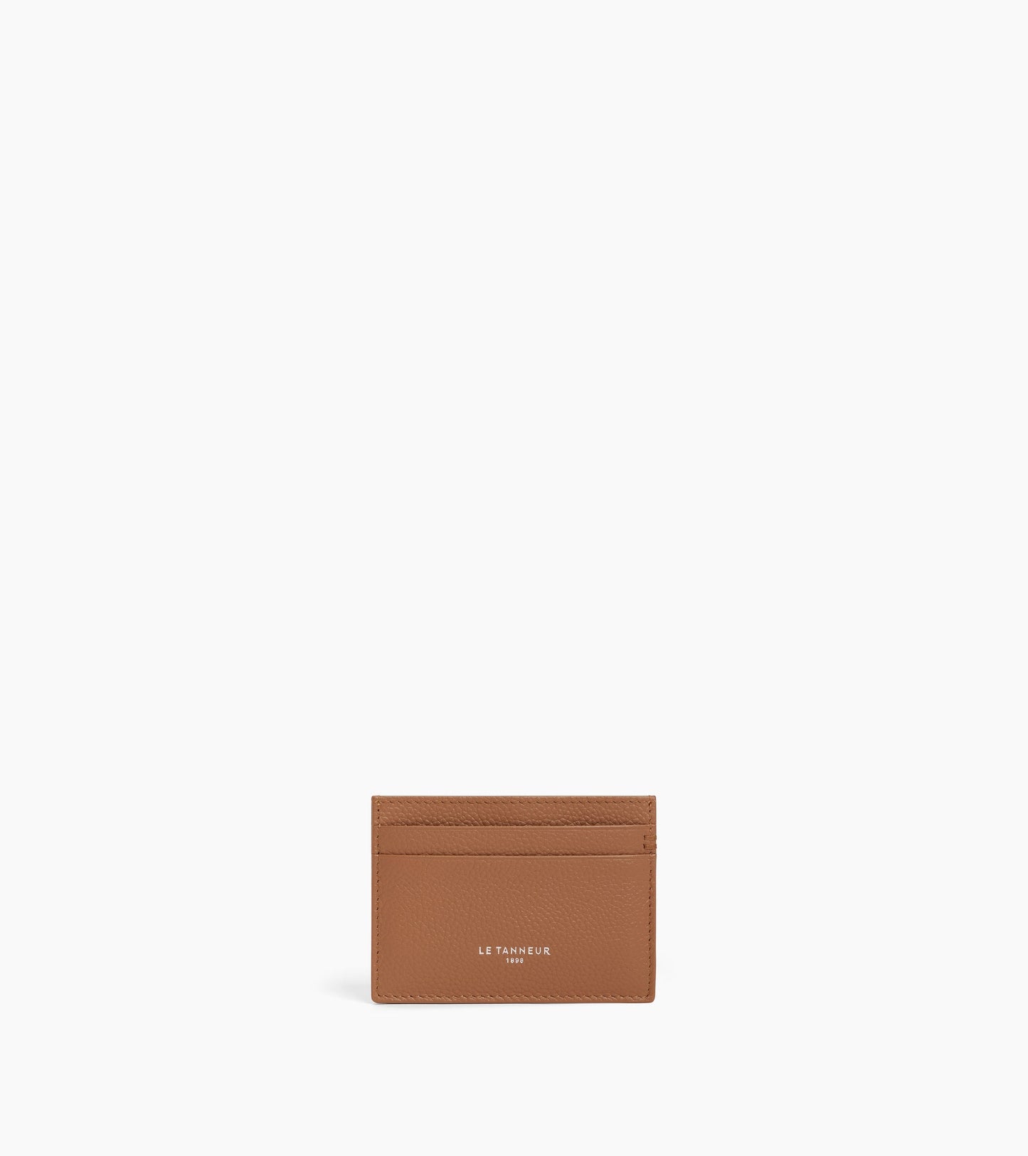 Porte cartes Lucien en cuir grainé