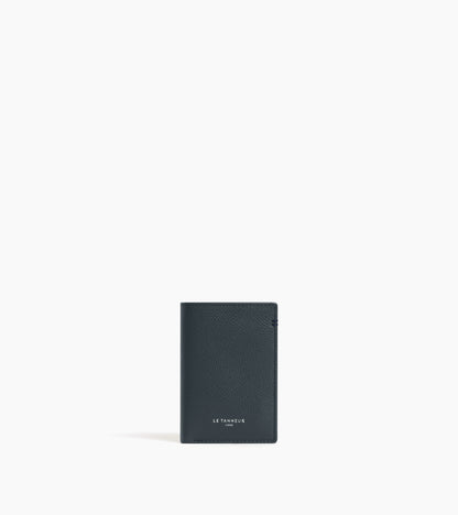 Petit porte cartes Lucien en cuir grainé