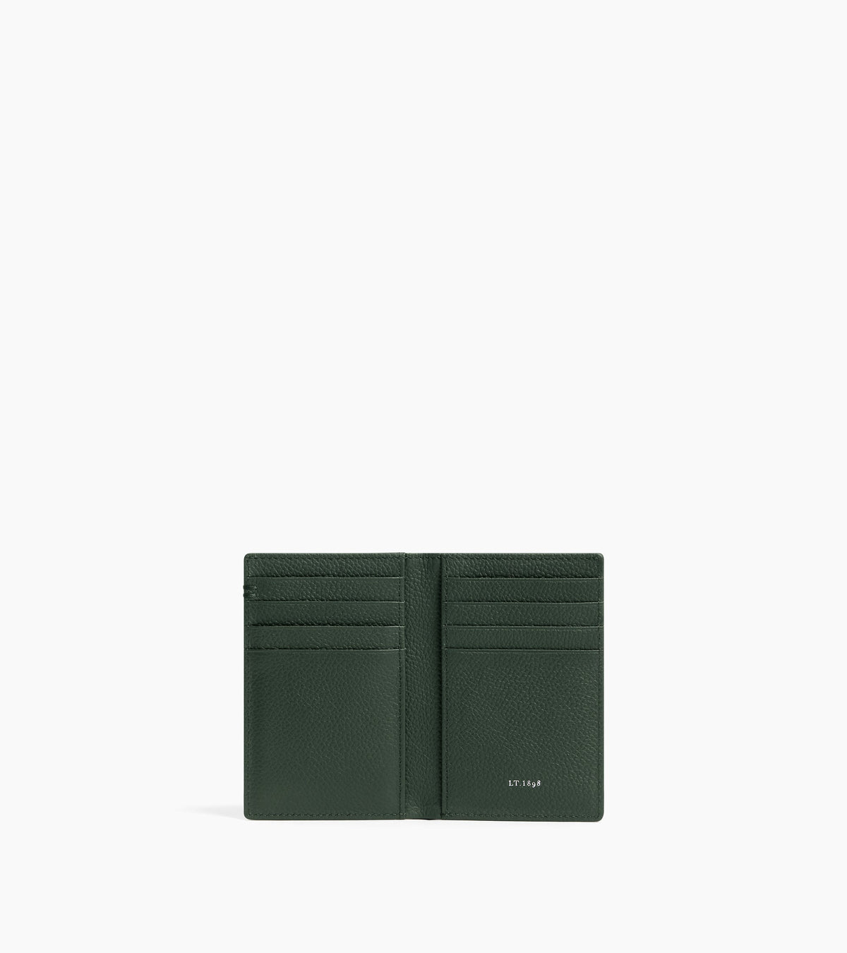 Petit porte cartes Lucien en cuir grainé
