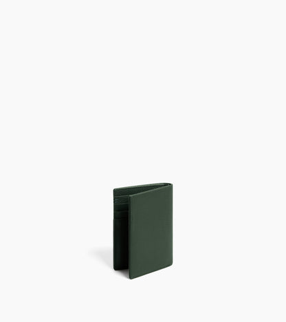 Petit porte cartes Lucien en cuir grainé