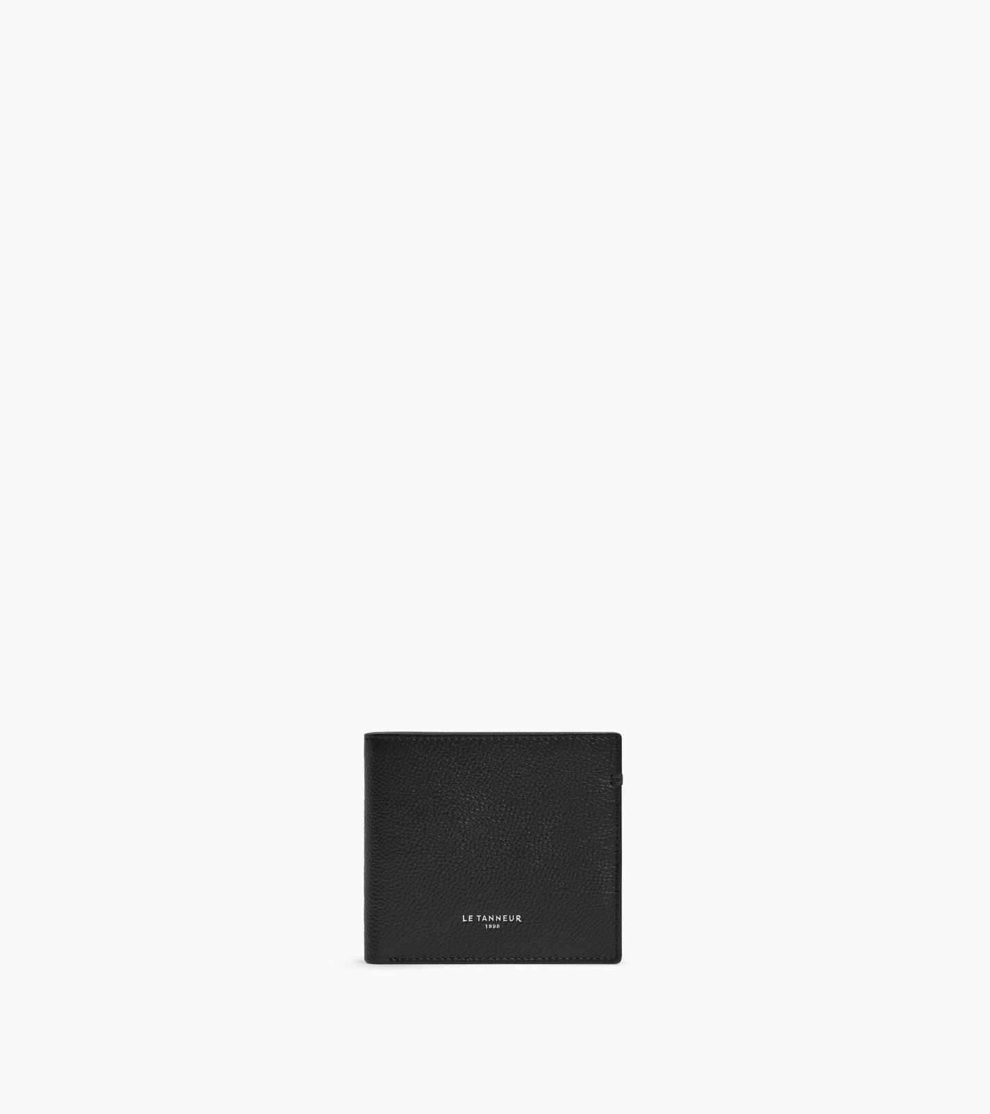Porte cartes horizontal Lucien en cuir grainé
