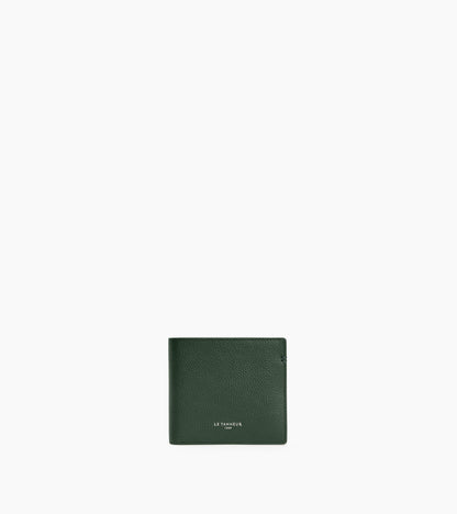 Porte cartes horizontal Lucien en cuir grainé