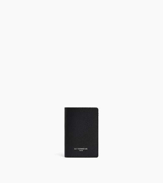 Petit porte cartes Lucien en cuir signature T