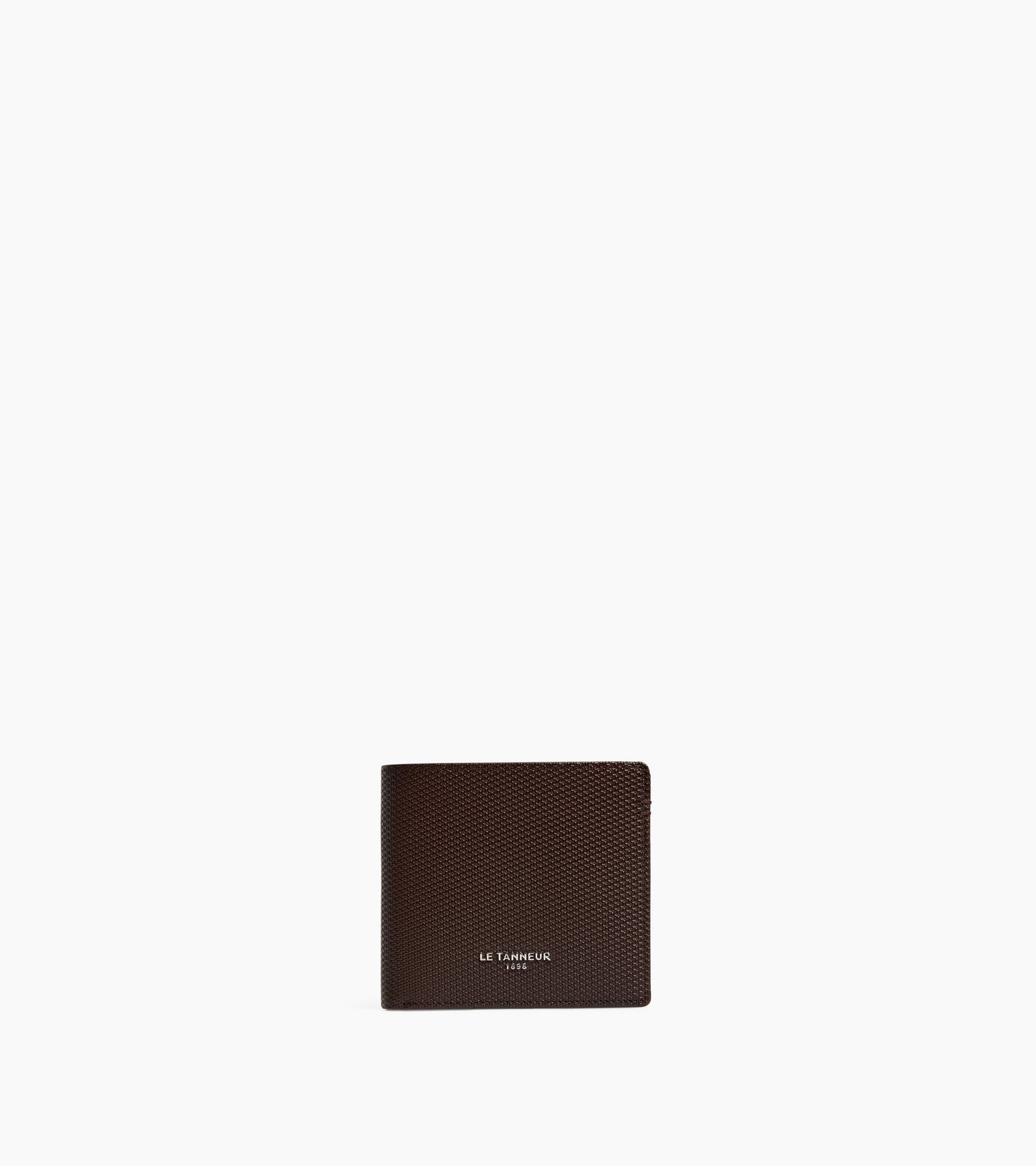 Porte cartes horizontal Lucien en cuir signature T
