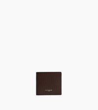 Porte cartes horizontal Lucien en cuir signature T