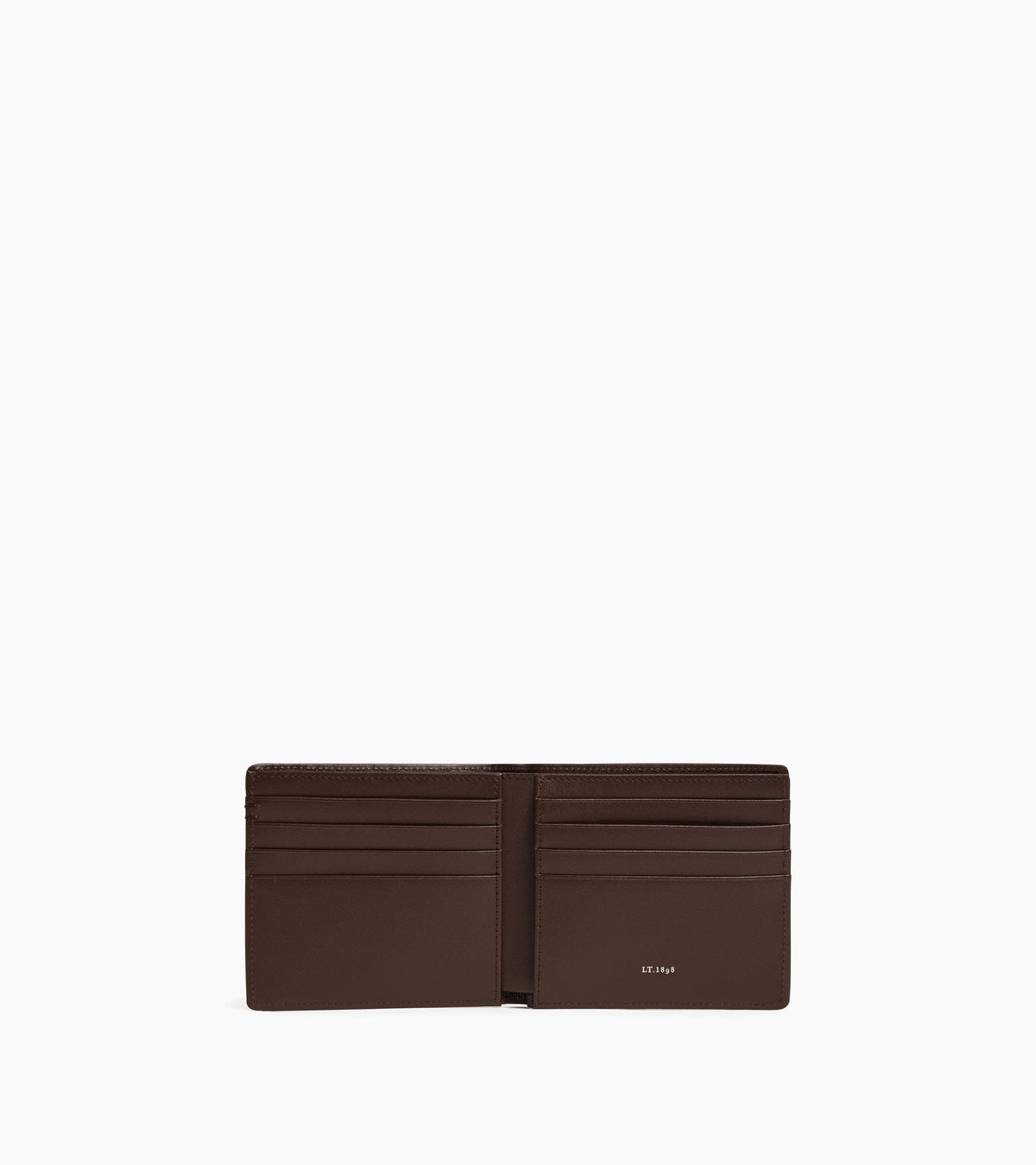 Porte cartes horizontal Lucien en cuir signature T