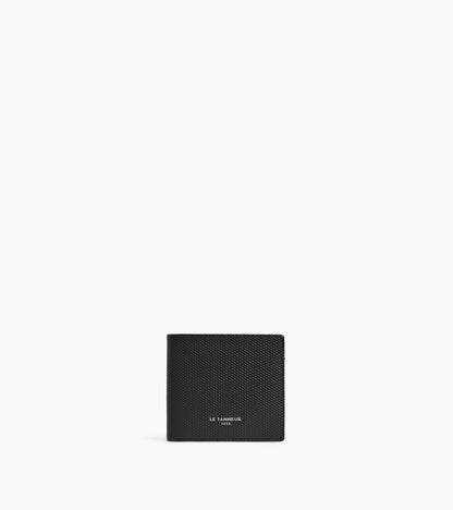 Porte cartes horizontal Lucien en cuir signature T