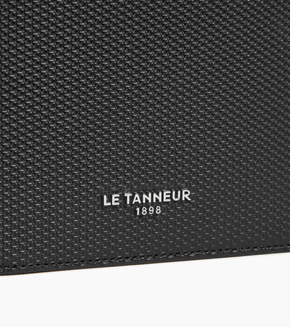 Porte cartes horizontal Lucien en cuir signature T