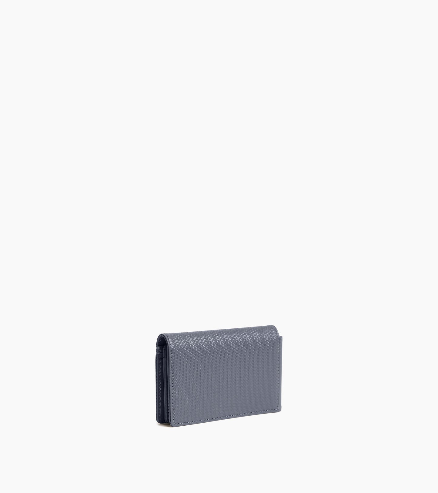 Porte cartes horizontal 2 volets Lucien en cuir signature T