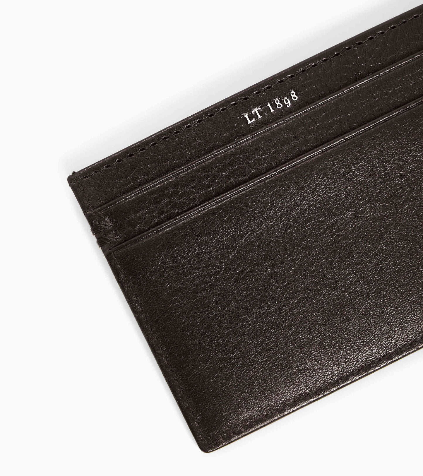 Porte cartes Lucien en cuir huilé
