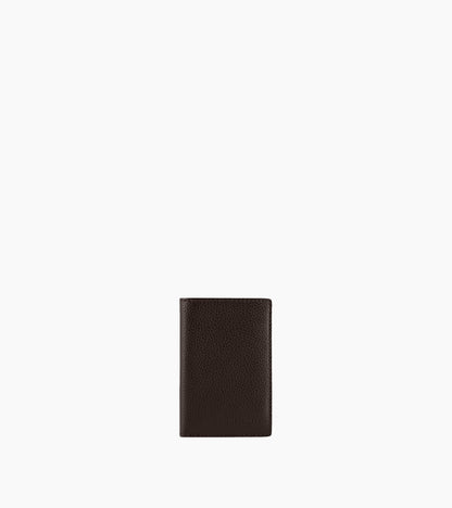 Petit porte cartes Lucien en cuir huilé