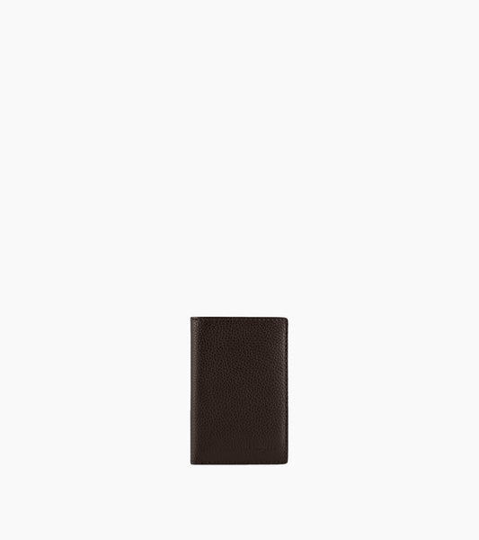 Petit porte cartes Lucien en cuir huilé