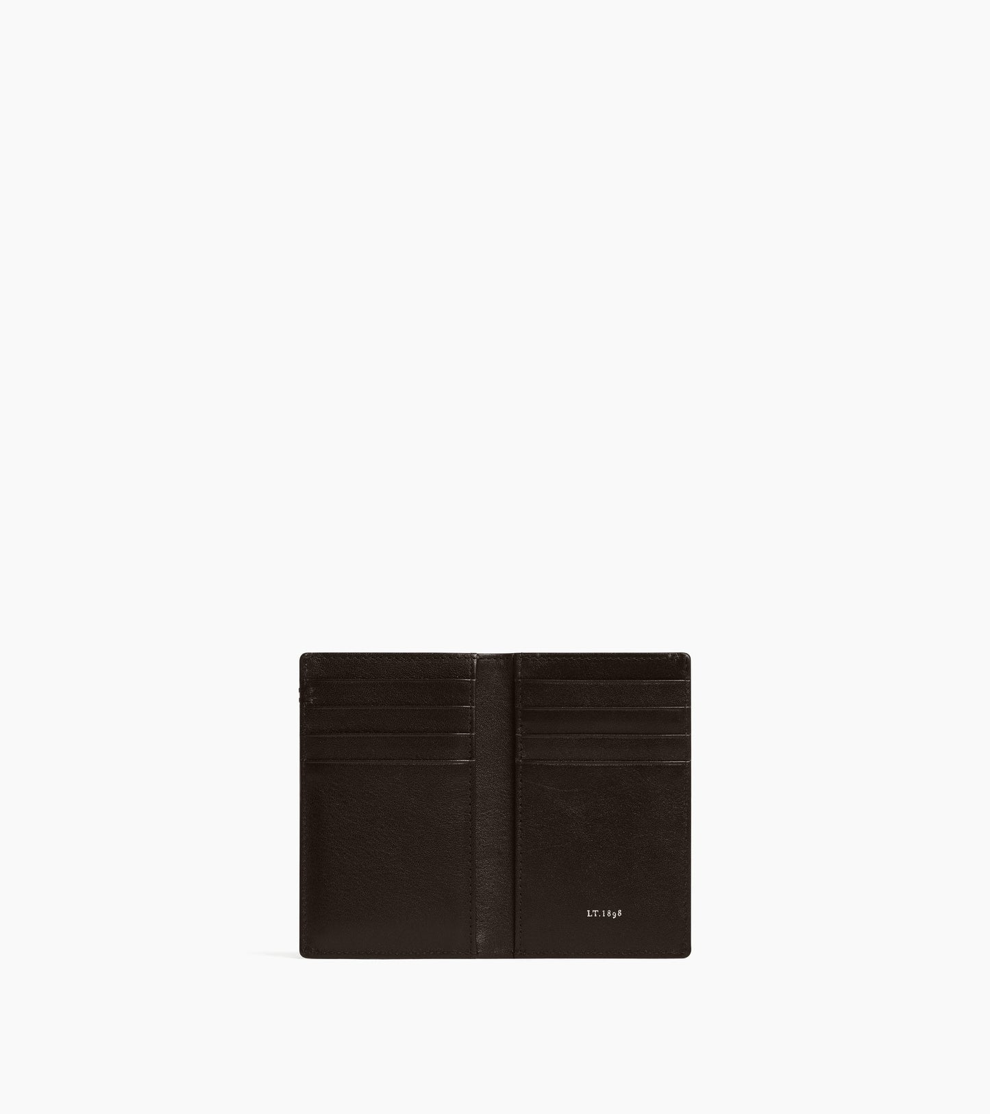Petit porte cartes Lucien en cuir huilé