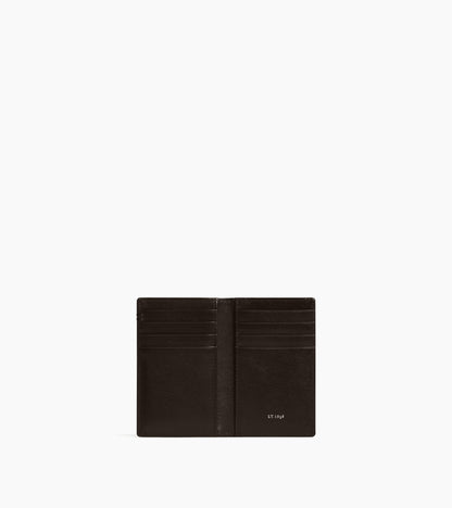 Petit porte cartes Lucien en cuir huilé