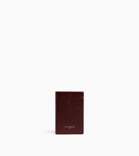 Petit porte cartes Lucien en cuir huilé