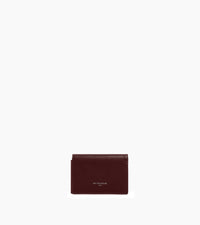Porte cartes horizontal 2 volets Lucien en cuir huilé