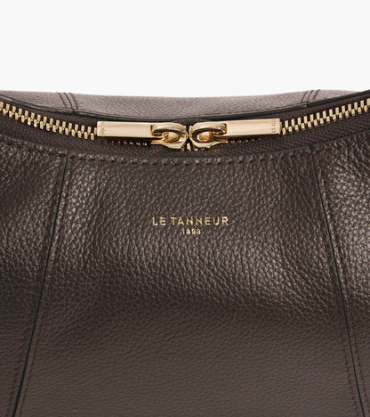 Petit sac hobo Juliette en cuir grainé