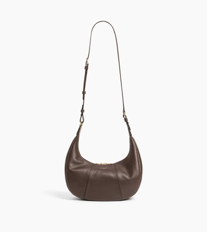 Petit sac hobo Juliette en cuir grainé
