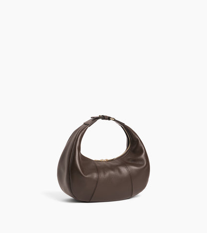 Petit sac hobo Juliette en cuir grainé