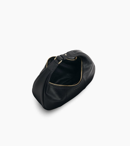 Petit sac hobo Juliette en cuir grainé