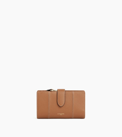 Portefeuille poche monnaie Juliette en cuir grainé